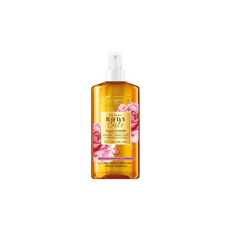 Bielenda Luxury Body Oils 3in1 verzorgingsolie Rozenolie 150ml
