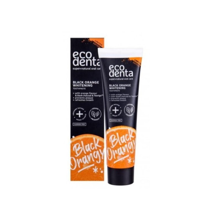 Відбілююча зубна паста Ecodenta Black Orange 100 мл