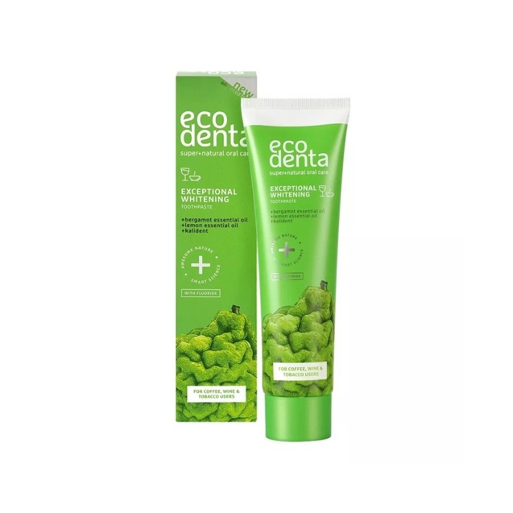 Ecodenta Uitzonderlijke whitening-tandpasta met Bergamot 100 ml