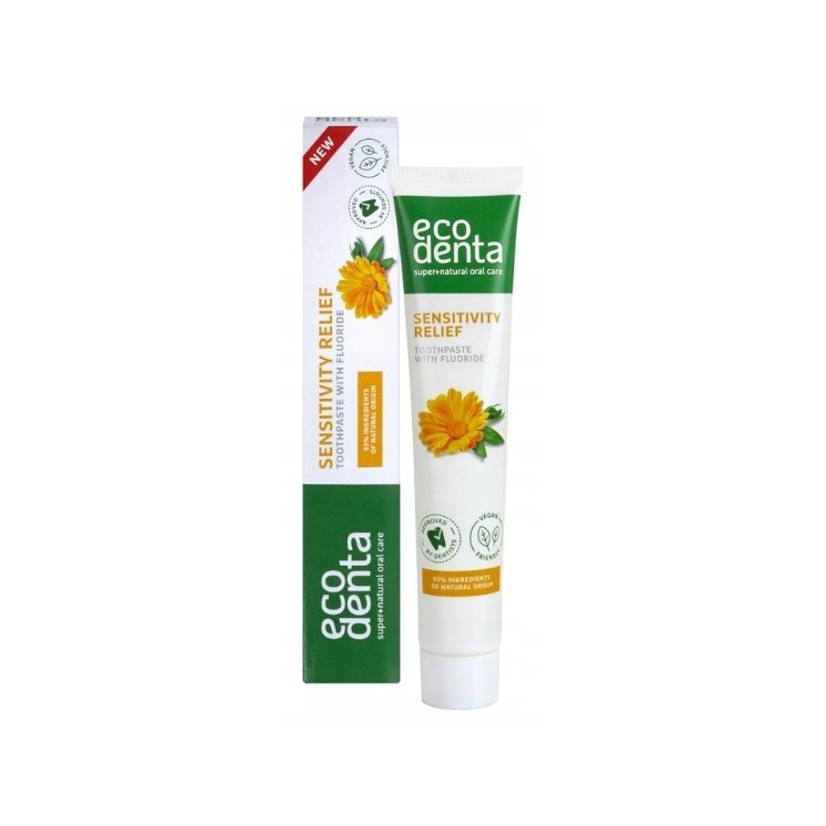 Ecodenta Sensitivity Relief Зубна паста заспокійлива при гіперчутливості 75 мл