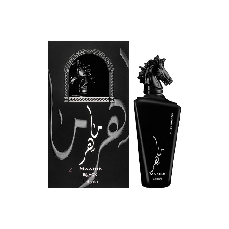 Lattafa Maahir Black Edition Eau de Parfum für Damen und Herren 100 ml