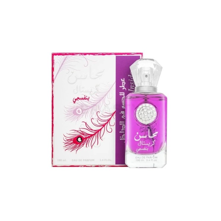 Lattafa Mahasin Crystal Violet Eau de Parfum für Damen 100 ml