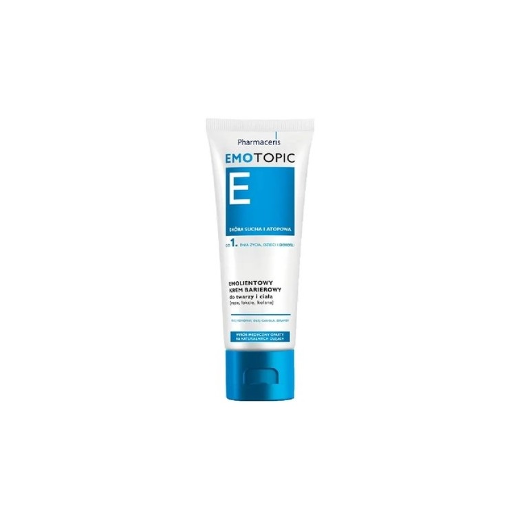 Emotopic emollient barrier cream for face and body 75 ml