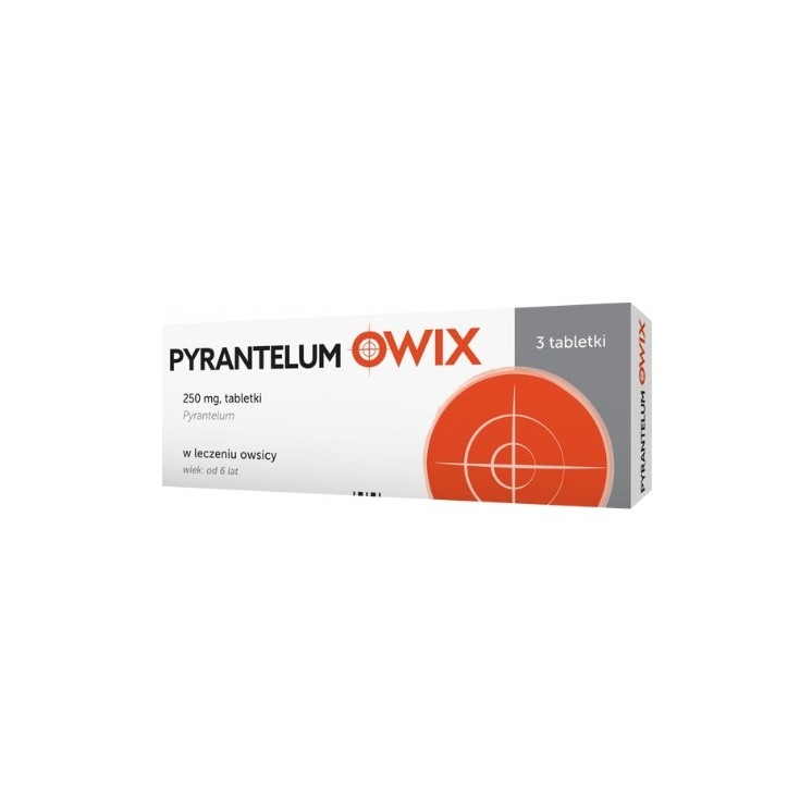 Pyrantelum Owix 250 мг 3 табл