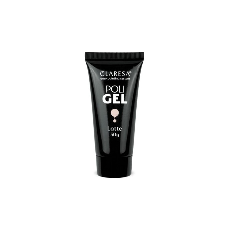 Claresa Poli Gel Nagelopbouwgel Latte 30 gr