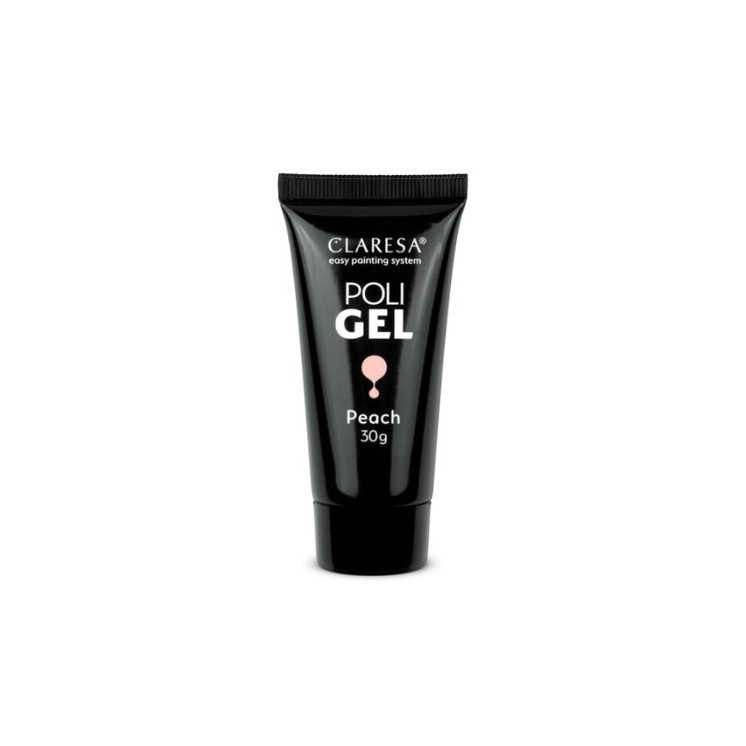 Гель для нарощування нігтів Claresa Poli Gel Peach 30 г