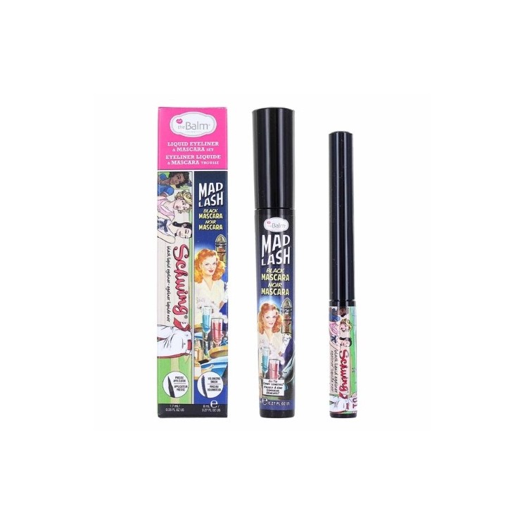 Набір theBalm: підводка для очей Schwing 1,7 мл + туш для вій Mad Lash 8 мл