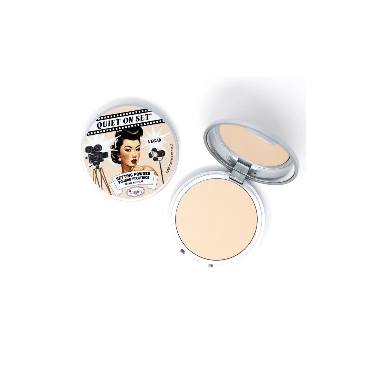 theBalm Quiet on Set gepresster Gesichtspuder /01/ Fair Neutral 8 g