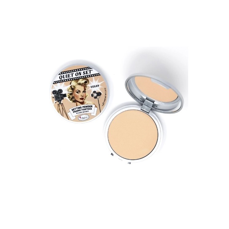 theBalm Quiet on Set gepresster Gesichtspuder /02/ Light Neutral 8 g