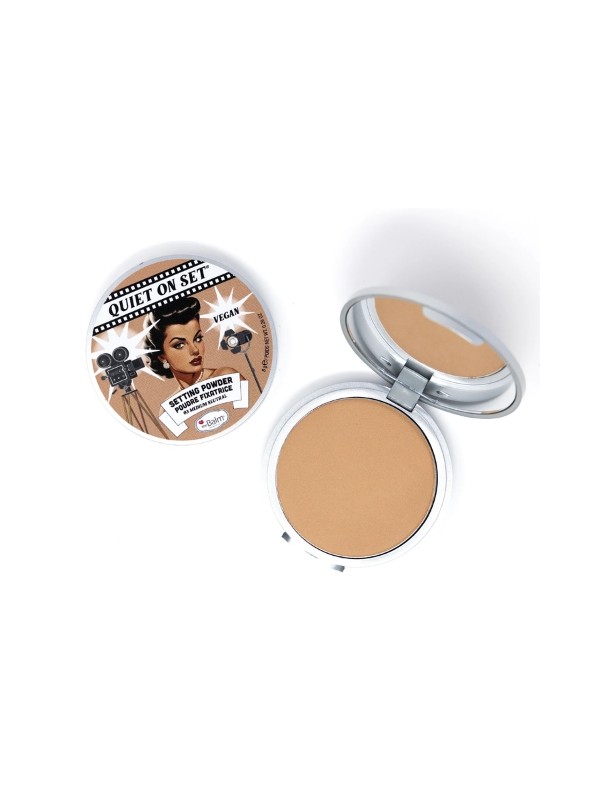 theBalm Quiet on Set prasowany Puder do twarzy /03/ Medium Neutral 8 g