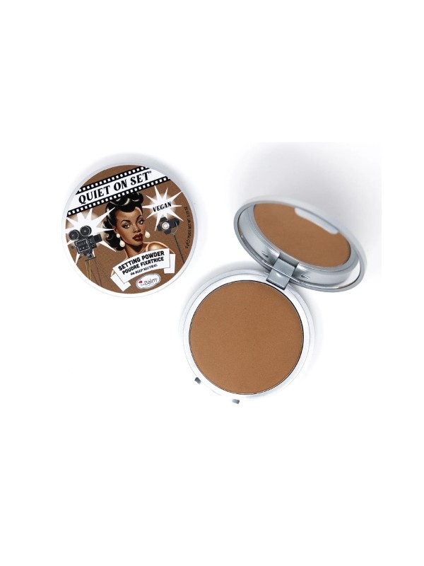 theBalm Quiet on Set prasowany Puder do twarzy /04/ Deep Neutral 8 g