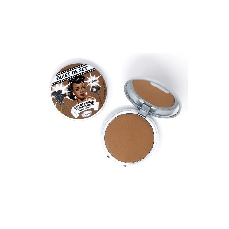 theBalm Quiet on Set geperst gezichtspoeder /04/ Deep Neutral 8 g