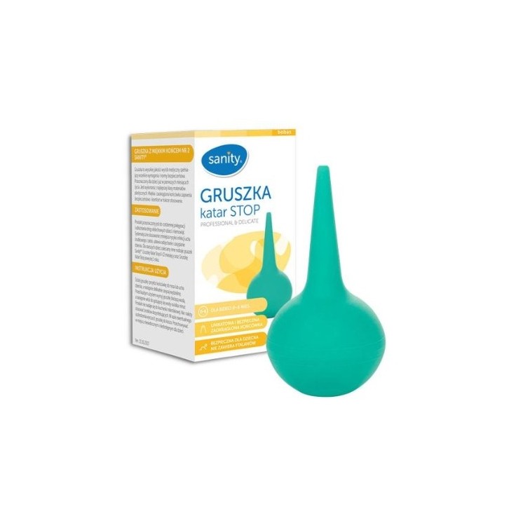 Nasenbirne Schnupfen STOP klein /2/ 1 Stück