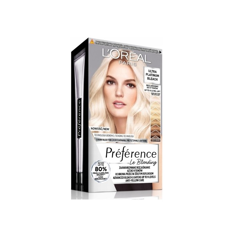 L'oreal Preference Ultra Platinum Bleach Haarfärbemittel