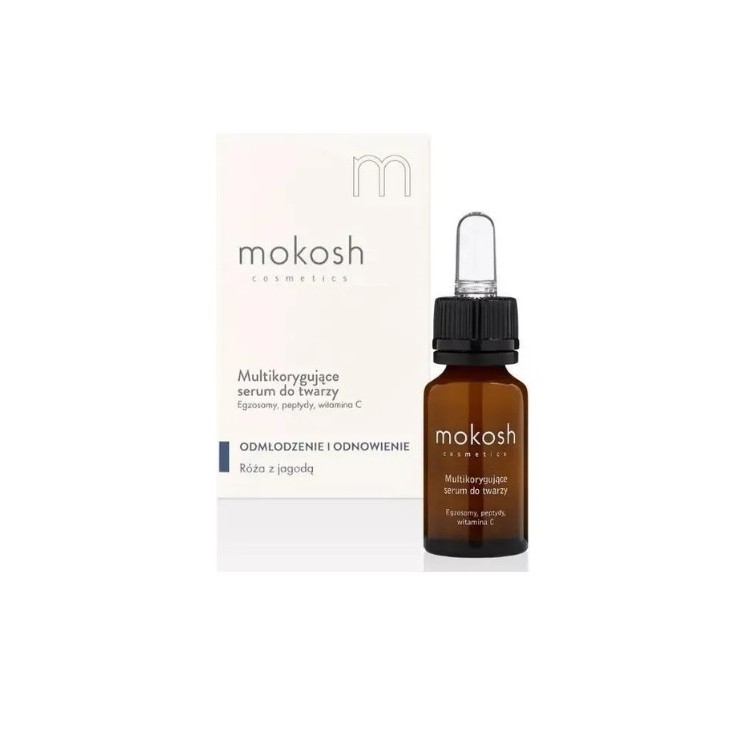 Mokosh multi-corrigerend Serum Exosomen, peptiden en vitamine C 12 ml