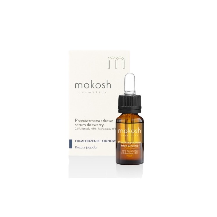 Mokosh Face Serum 5 % Retinol H10 and Retinoate Rose 10 ml
