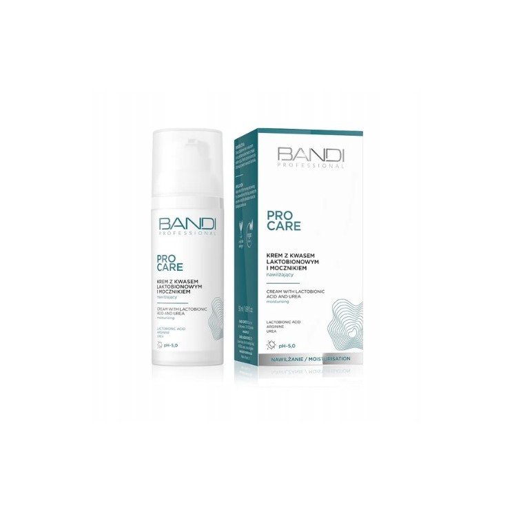 Bandi Pro Care Gezichtscrème met lactobionzuur en ureum 50 ml