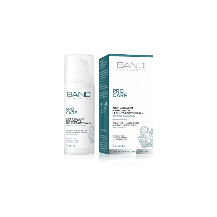 Bandi Pro Care Крем для обличчя з мигдальною кислотою і полігідрокислотами 50 мл