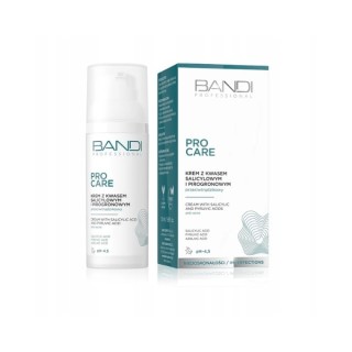 Crème visage Bandi Pro Care à l'acide salicylique et pyruvique 50 ml