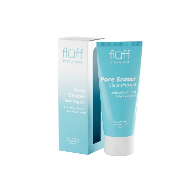 Гель для вмивання Fluff Facial з екстрактом малахіту і саліцилової кислоти 100 мл