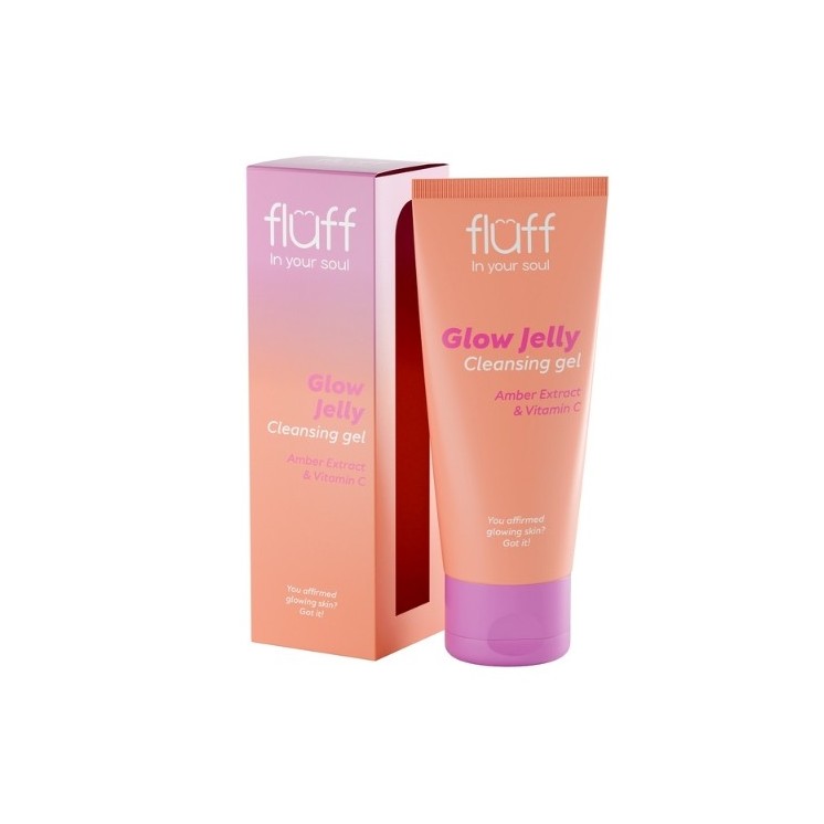 Гель для вмивання Fluff In Your Soul Glow Jelly Facial з екстрактом бурштину та вітаміном С 100 мл