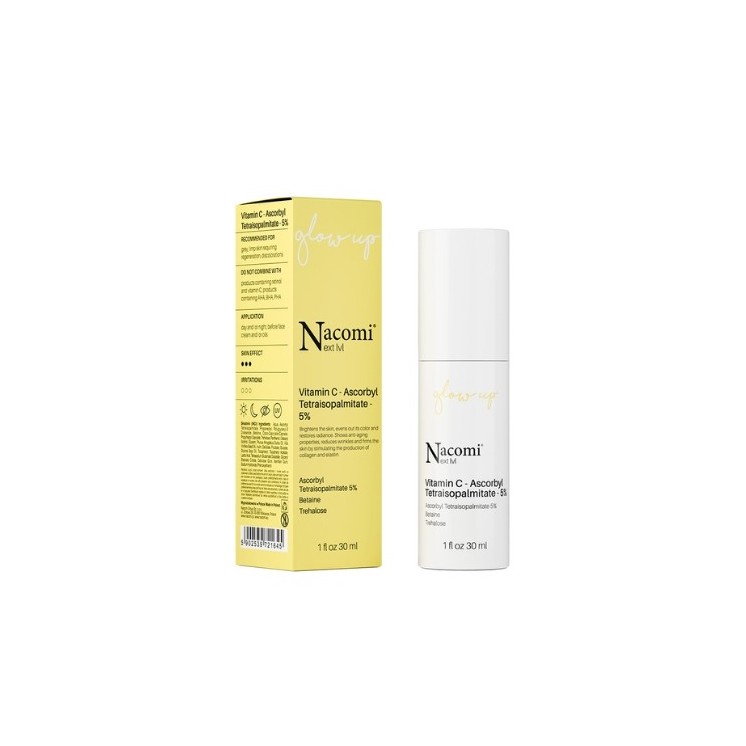 Serum для обличчя Nacomi Next Level з 5 % вітаміном С аскорбілтетраізопальмітатом 30 мл
