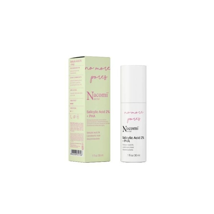 Serum для обличчя Nacomi Next Level з 2% саліцилової кислоти та PHA 30 мл