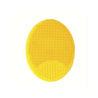 Силіконова подушечка для очищення обличчя Yellow 1 шт