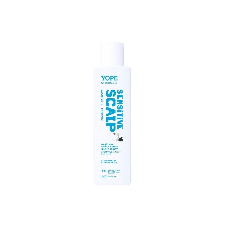 YOPE Skinimally Sensitive Scalp & Dry Hair Shampoo для чутливої шкіри голови та сухого волосся 250 мл