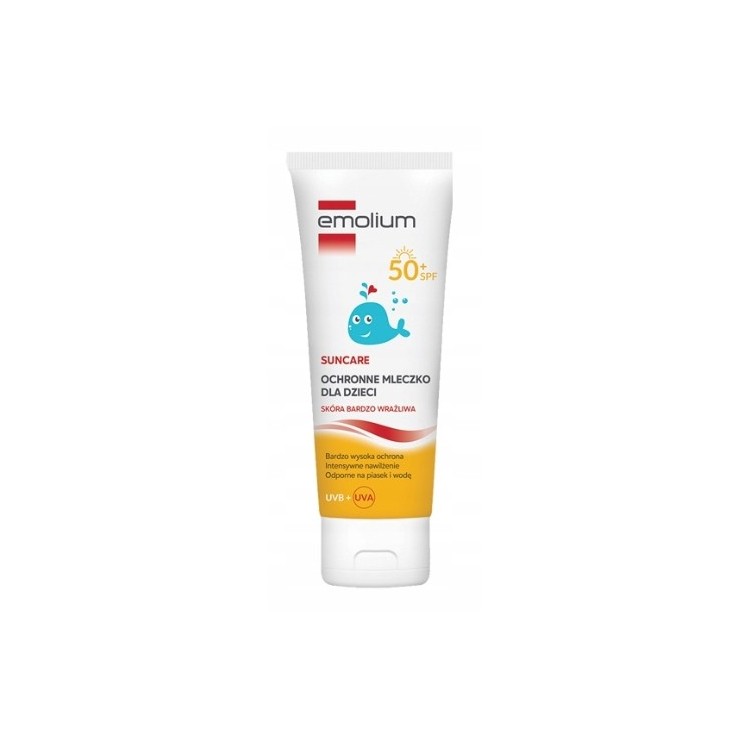 Emolium Suncare beschermende melk voor kinderen SPF50 + 125 ml