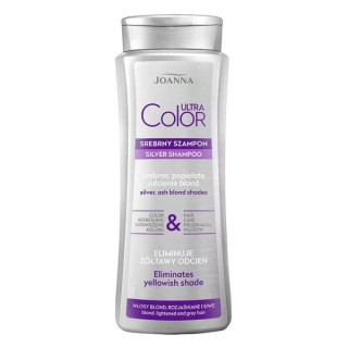 Joanna Ultra Color Szampon do włosów srebrne odcienie blond 400 ml