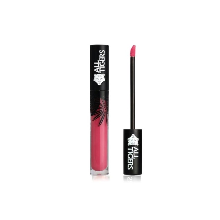 All Tigers Natural & Vegan matt flüssiger Lippenstift /786/ Own The Stage 8 ml