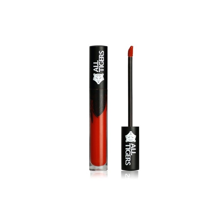 All Tigers Natural en veganistische vloeibare lippenstift /886/ Shake The Ground 8 ml