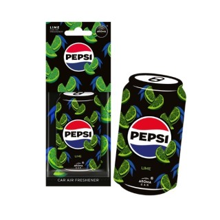 Aroma Car Pepsi Cellulose Lime autogeurhanger, 1 stuk