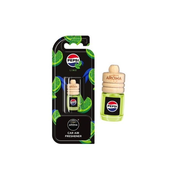 Aroma Car Pepsi Wood Mini Car fragrance pendant Lime 4,5 ml