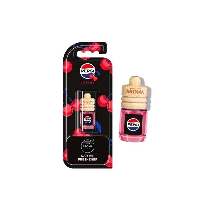 Aroma Car Pepsi Wood Mini Auto geurhanger Cherry 5 ml