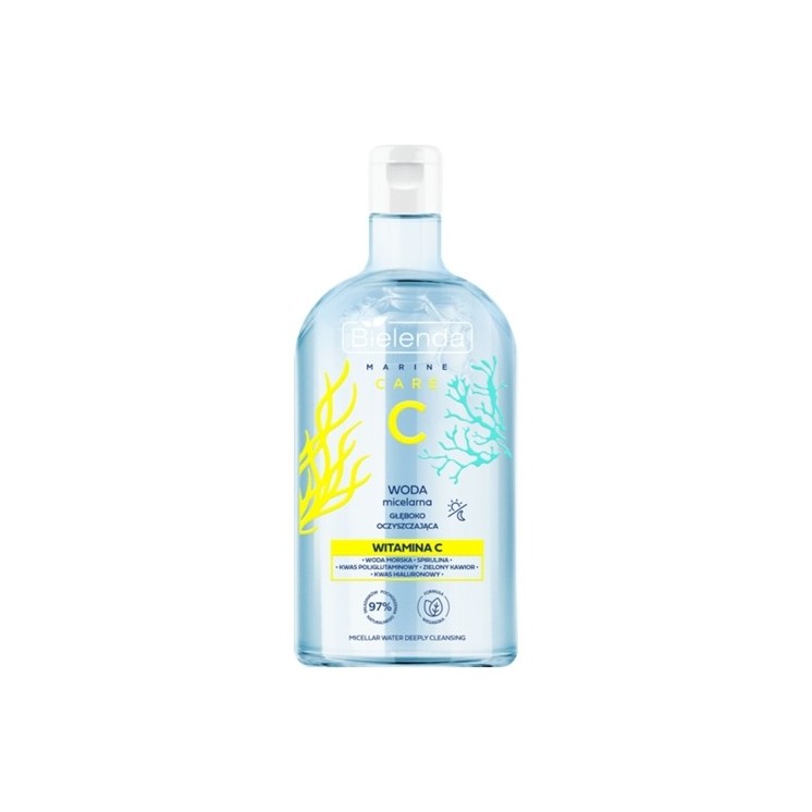 Bielenda C MARINE CARE Reinigend micellair water met vitamine C 400ml