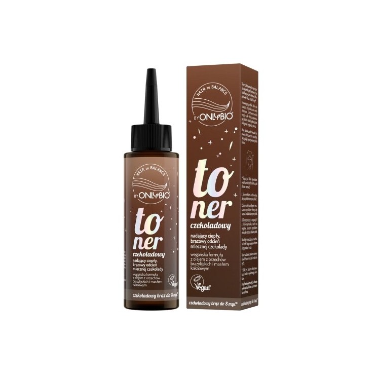 Шоколадний тонік для волосся OnlyBio Hair in Balance 100 мл
