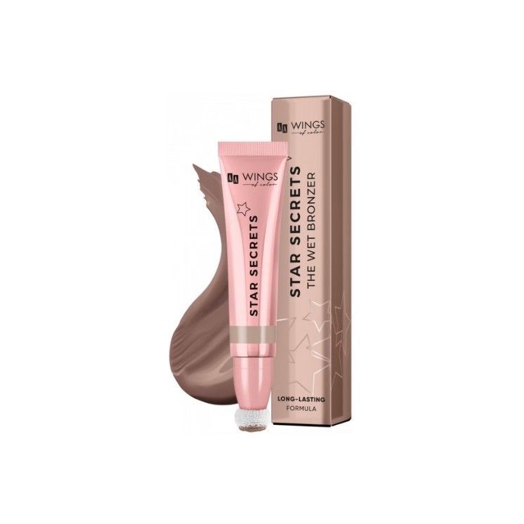 AA Wings of Color STAR SECRETS The Wet Bronzer Kremowy bronzer /01/ Light Bronze 13 мл