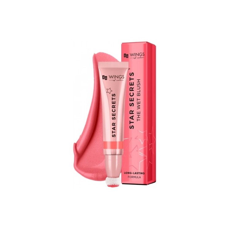AA Wings of Color STAR SECRETS The Wet Blush Romige, verhelderende blush /02/ 13 ml