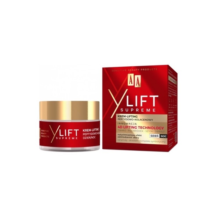 AA Y Lift Supreme пептидно-колагеновий Крем-ліфтинг для обличчя 50 мл