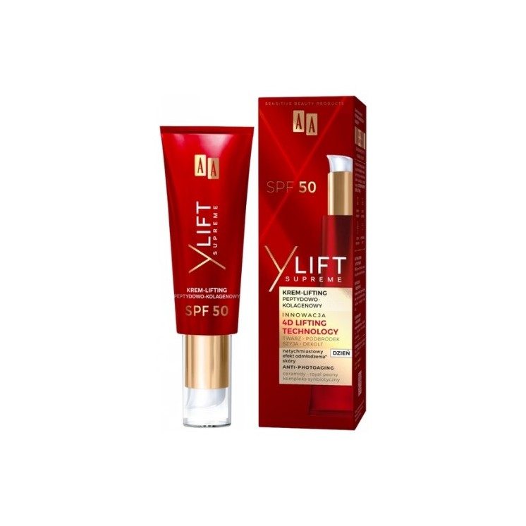 AA Y Lift Supreme Peptid-Kollagen Facelifting-Creme SPF50 40 ml