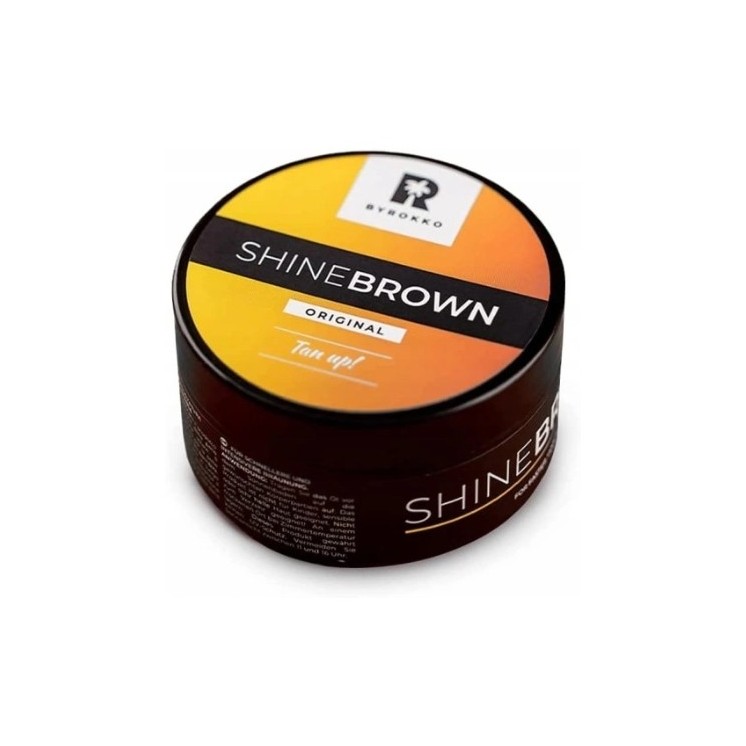ByRokko Shine Brown Körpercreme, die die Bräunung beschleunigt, 210 ml