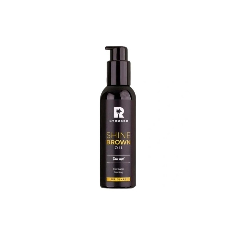 ByRokko Shine Brown Oil Körperöl, das die Bräunung beschleunigt, 150 ml