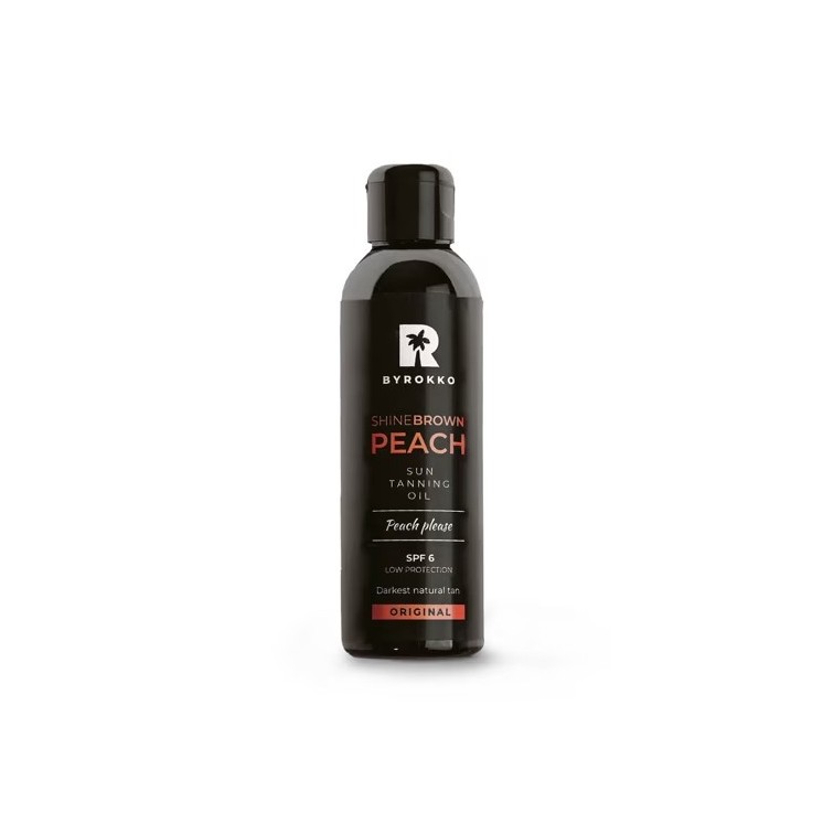 Бронзова олія для тіла ByRokko Shine Brown Peach SPF6 150 мл