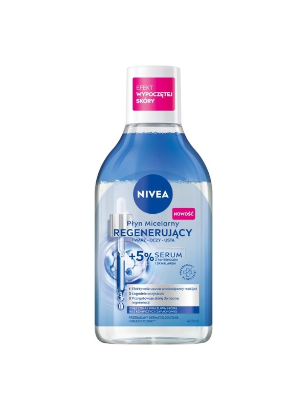 Nivea regenerujący Płyn micelarny z 5% serum 400 ml