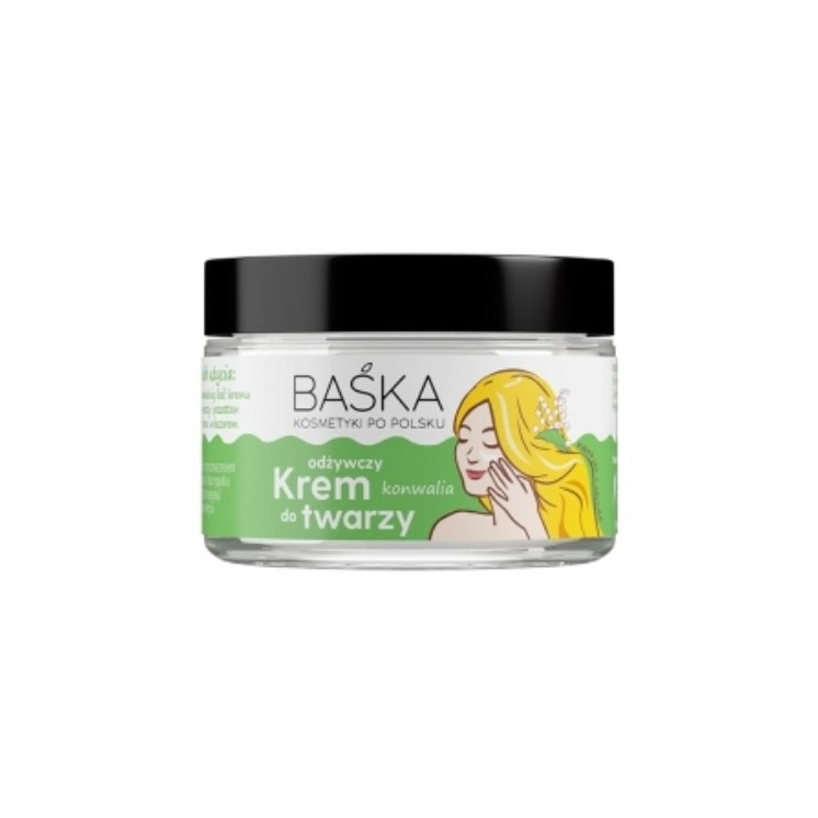 Baśka Voedende Gezichtscrème Lelietje-van-dalen 50 ml