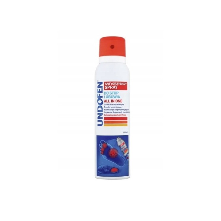 Undofen antischimmelspray voor voeten en schoenen 150 ml