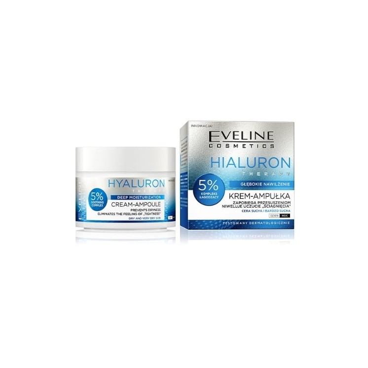 Eveline Hialuron Therapy Creme-Ampulle Tiefenhydratation 50 ml