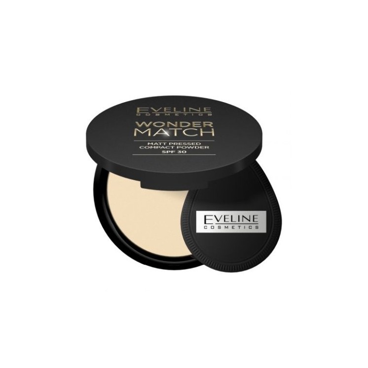 Eveline Wonder Match Pressed Mattifying Powder SPF30 /01 Beige Light 8 gr